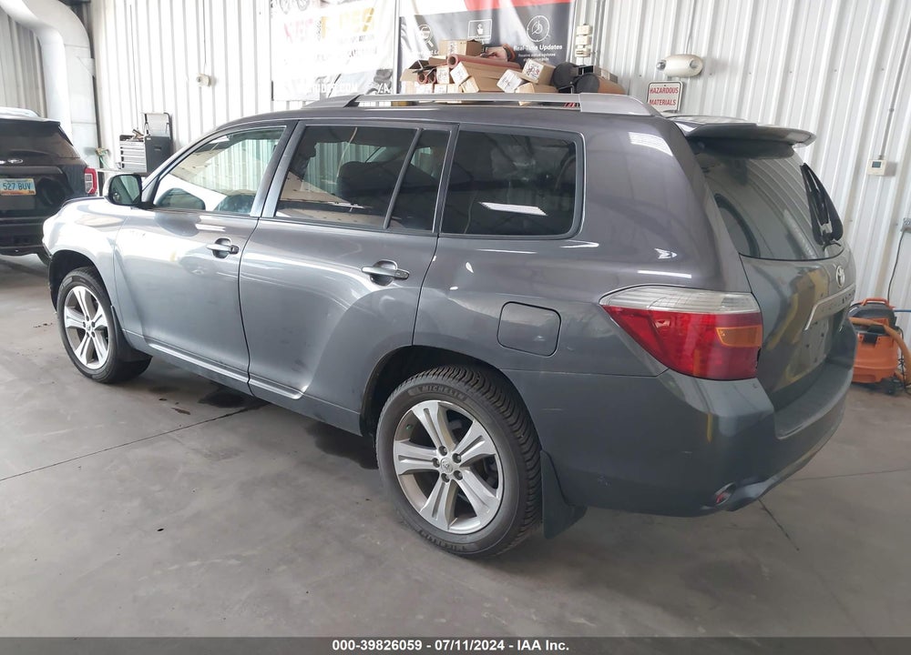 2010 TOYOTA HIGHLANDER SPORT V6 VIN: 5TDEK3EH5AS001630