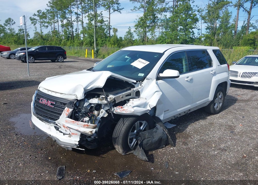 2016 GMC TERRAIN SLE-1 VIN: 2GKALMEK9G6349757