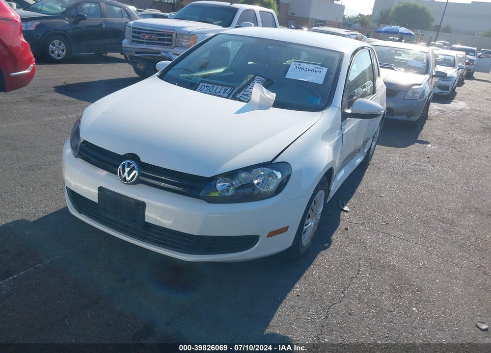 2013 VOLKSWAGEN GOLF 2.5L 2-DOOR VIN: WVWBB7AJ2DW125765