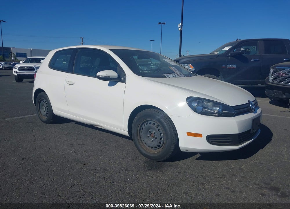 2013 VOLKSWAGEN GOLF 2.5L 2-DOOR VIN: WVWBB7AJ2DW125765