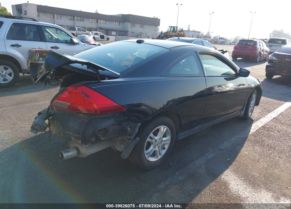 2007 HONDA ACCORD 2.4 EX VIN: 1HGCM71637A013473