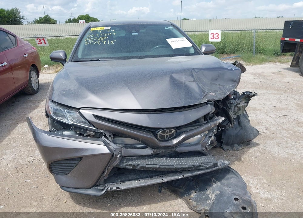 2020 TOYOTA CAMRY SE VIN: 4T1G11AK0LU509418
