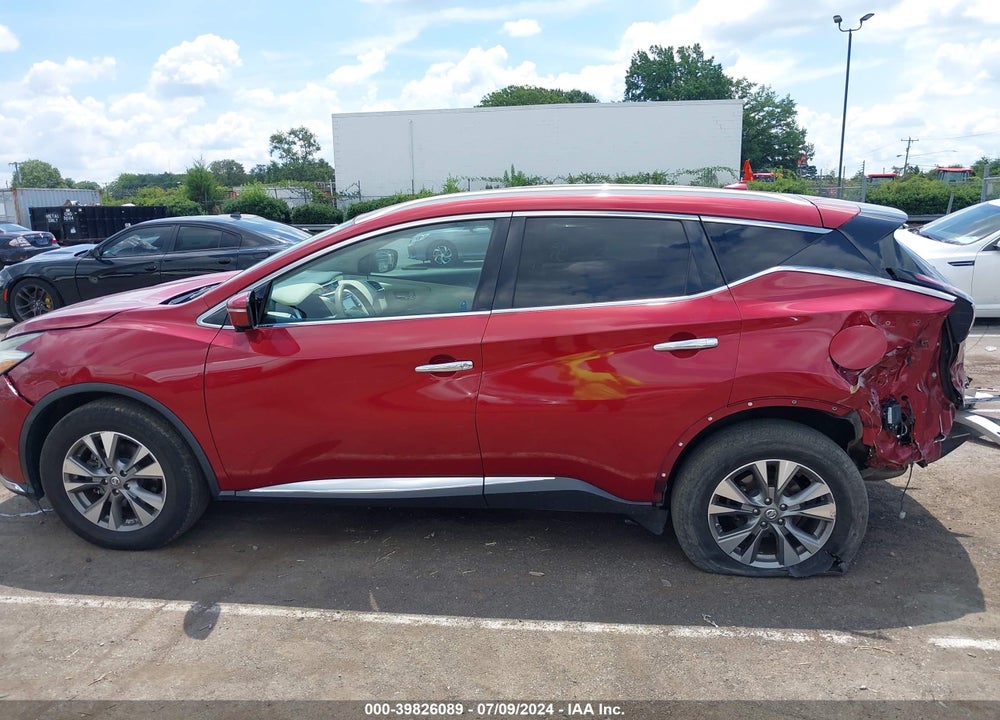 2015 NISSAN MURANO SL VIN: 5N1AZ2MG5FN263475