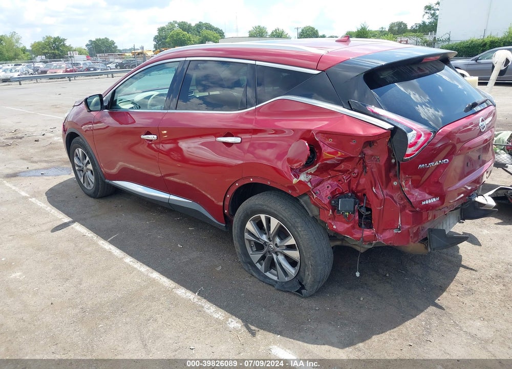 2015 NISSAN MURANO SL VIN: 5N1AZ2MG5FN263475
