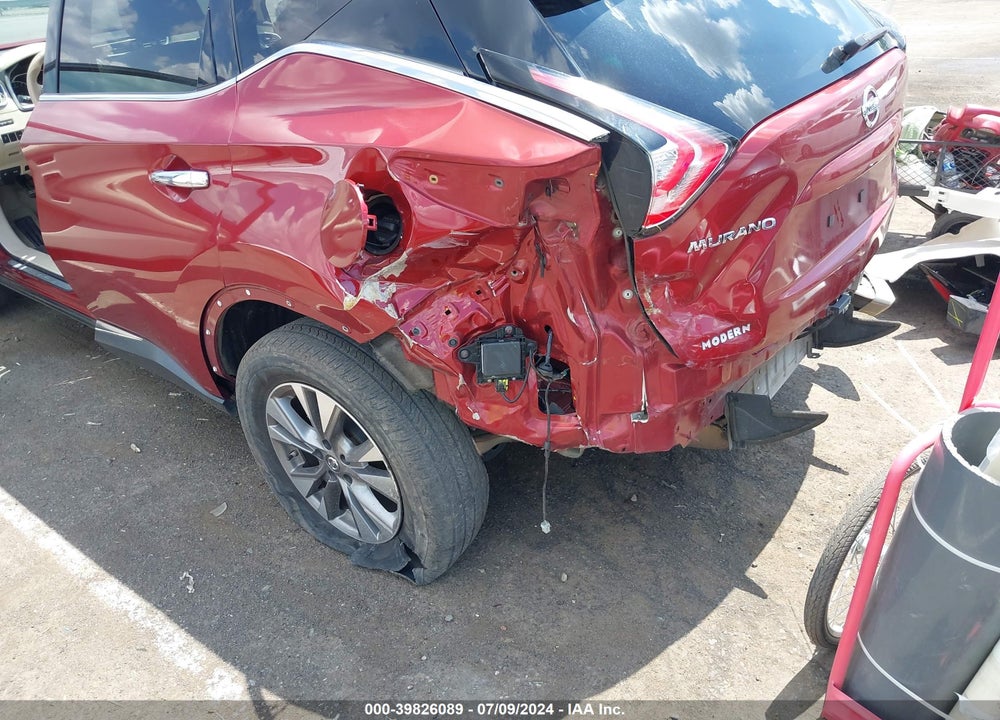 2015 NISSAN MURANO SL VIN: 5N1AZ2MG5FN263475