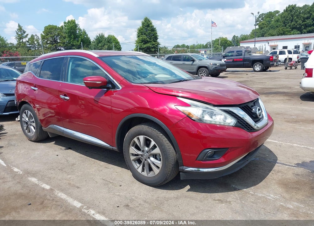 2015 NISSAN MURANO SL VIN: 5N1AZ2MG5FN263475