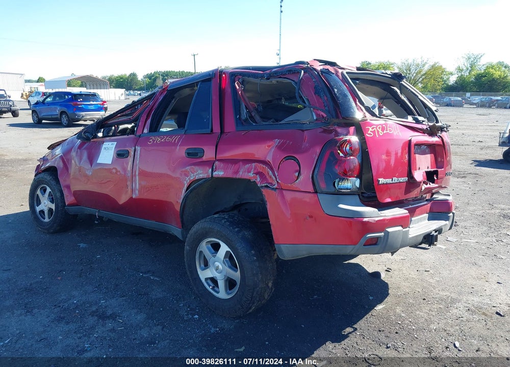 2002 CHEVROLET TRAILBLAZER LT VIN: 1GNDT13SX22341030
