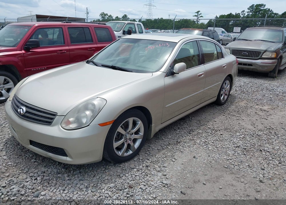 2006 INFINITI G35 VIN: JNKCV51E96M506500