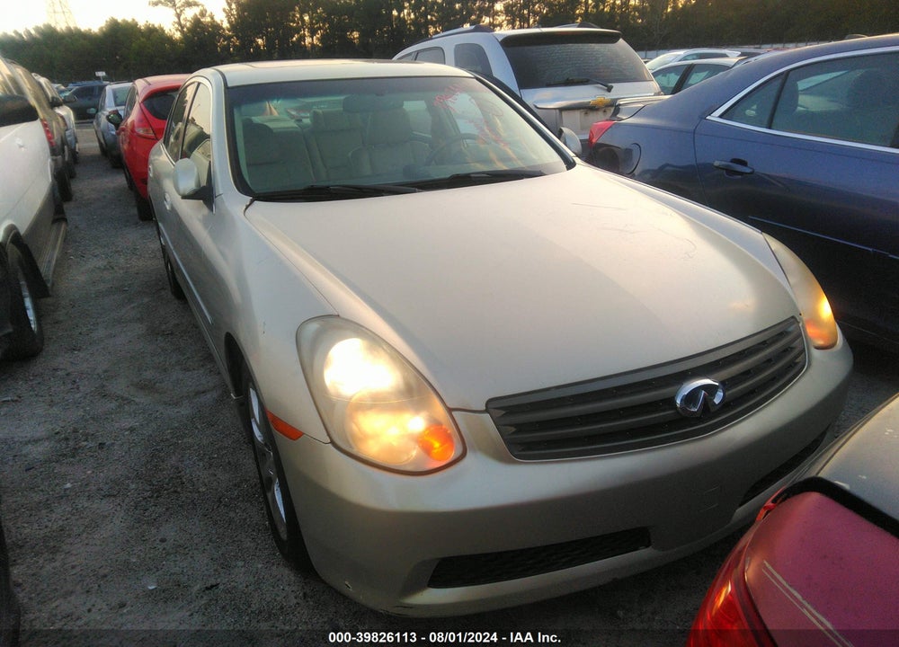 2006 INFINITI G35 VIN: JNKCV51E96M506500