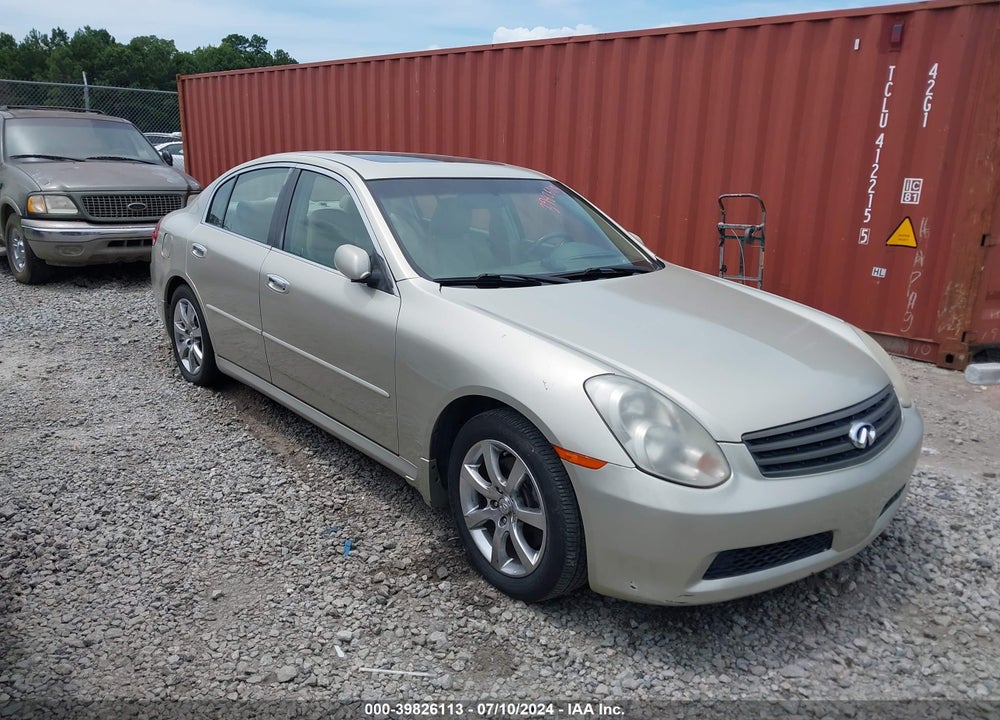 2006 INFINITI G35 VIN: JNKCV51E96M506500