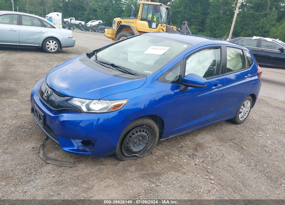 2016 HONDA FIT LX VIN: JHMGK5H51GX045146