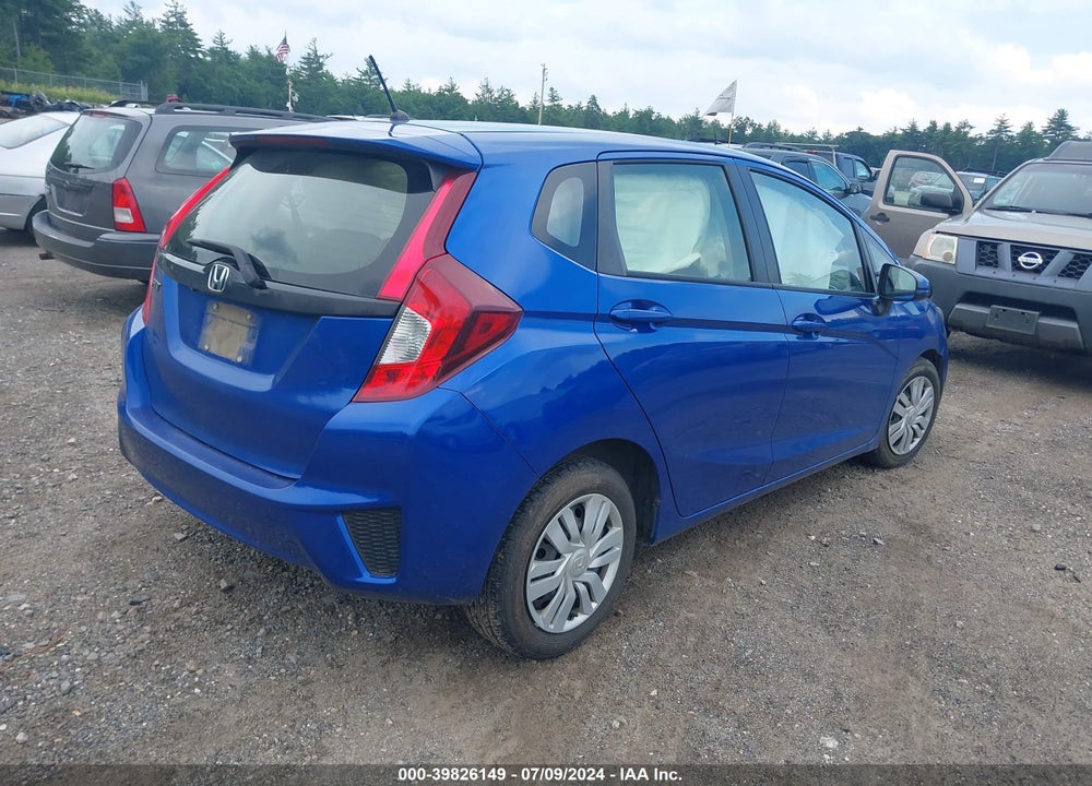 2016 HONDA FIT LX VIN: JHMGK5H51GX045146