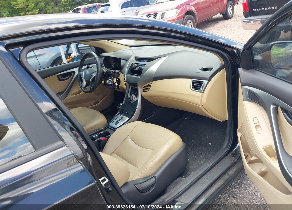 2012 HYUNDAI ELANTRA LIMITED VIN: 5NPDH4AE7CH148732