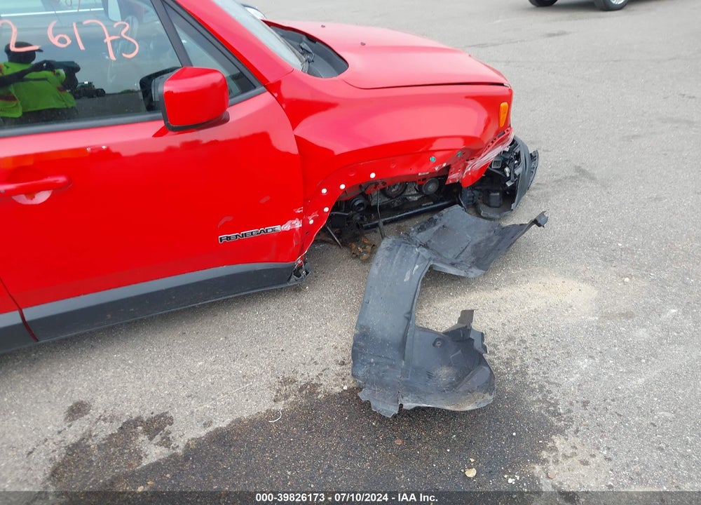 2016 JEEP RENEGADE LATITUDE VIN: ZACCJBBT7GPD15458