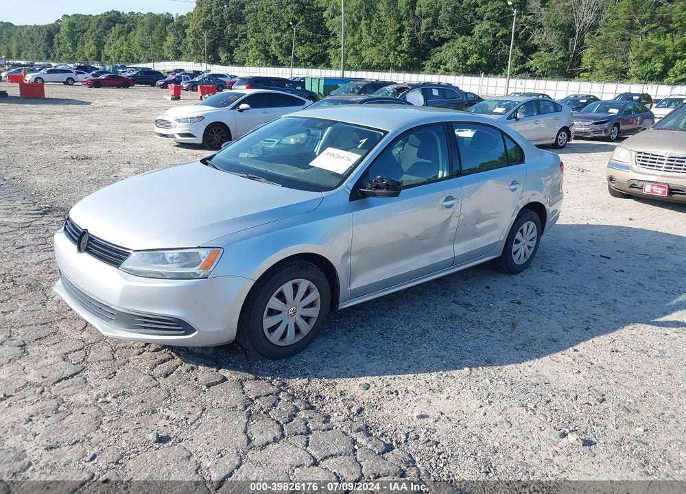 2013 VOLKSWAGEN JETTA 2.0L S VIN: 3VW2K7AJ0DM430839