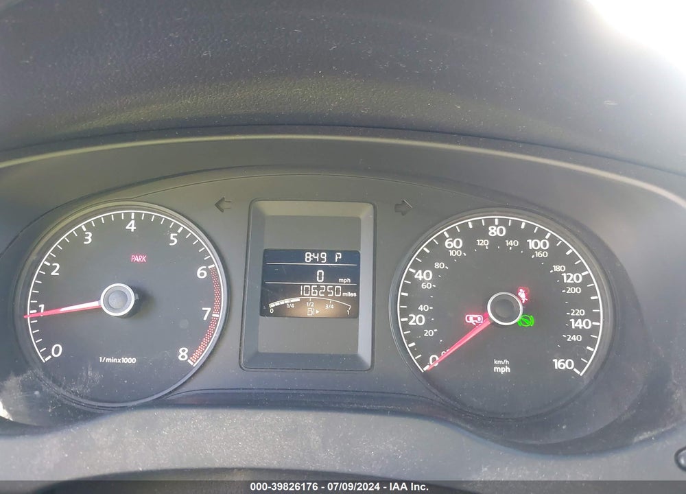 2013 VOLKSWAGEN JETTA 2.0L S VIN: 3VW2K7AJ0DM430839