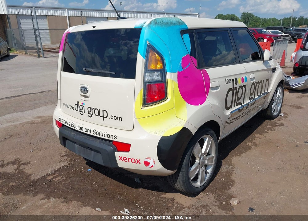 2010 KIA SOUL VIN: KNDJT2A20A7100244