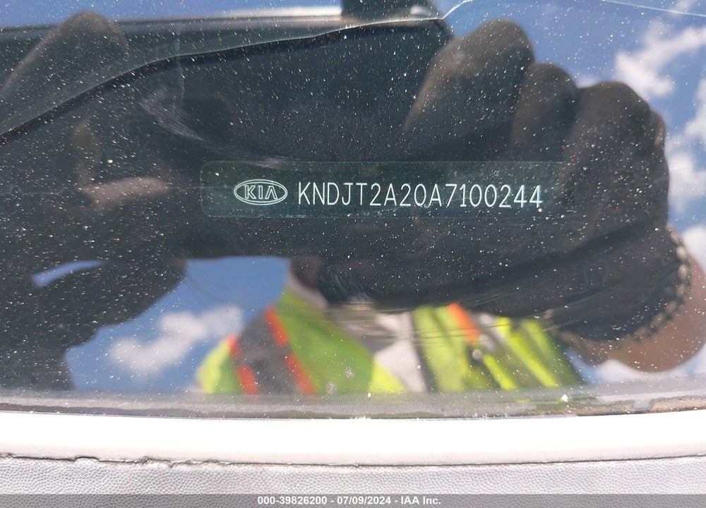 2010 KIA SOUL VIN: KNDJT2A20A7100244