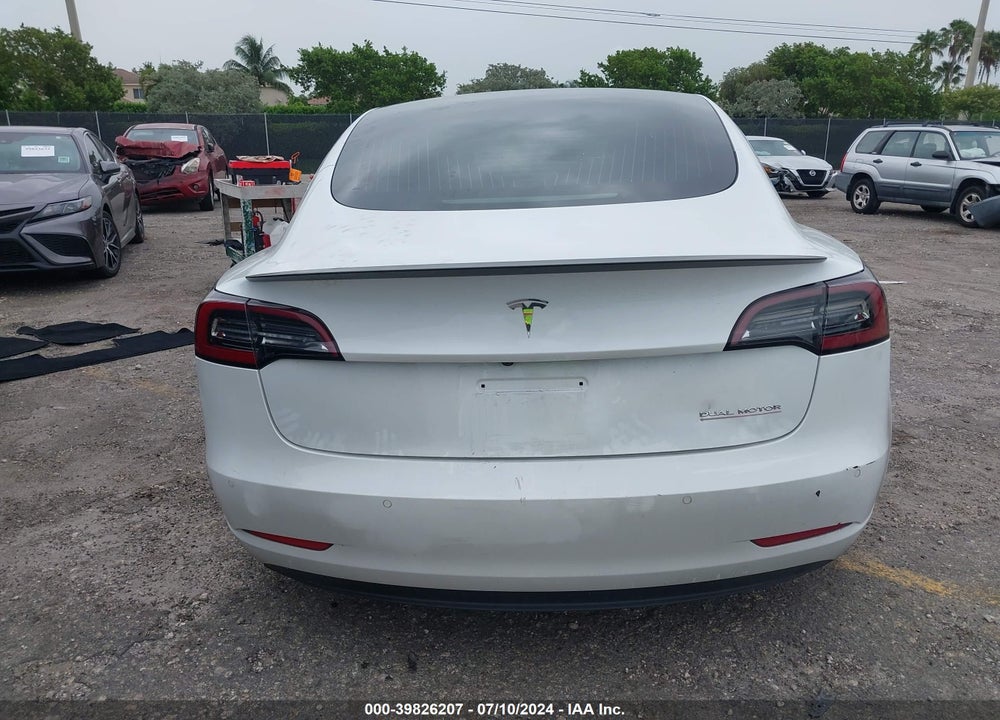 2020 TESLA MODEL 3 PERFORMANCE DUAL MOTOR ALL-WHEEL DRIVE VIN: 5YJ3E1EC8LF714097