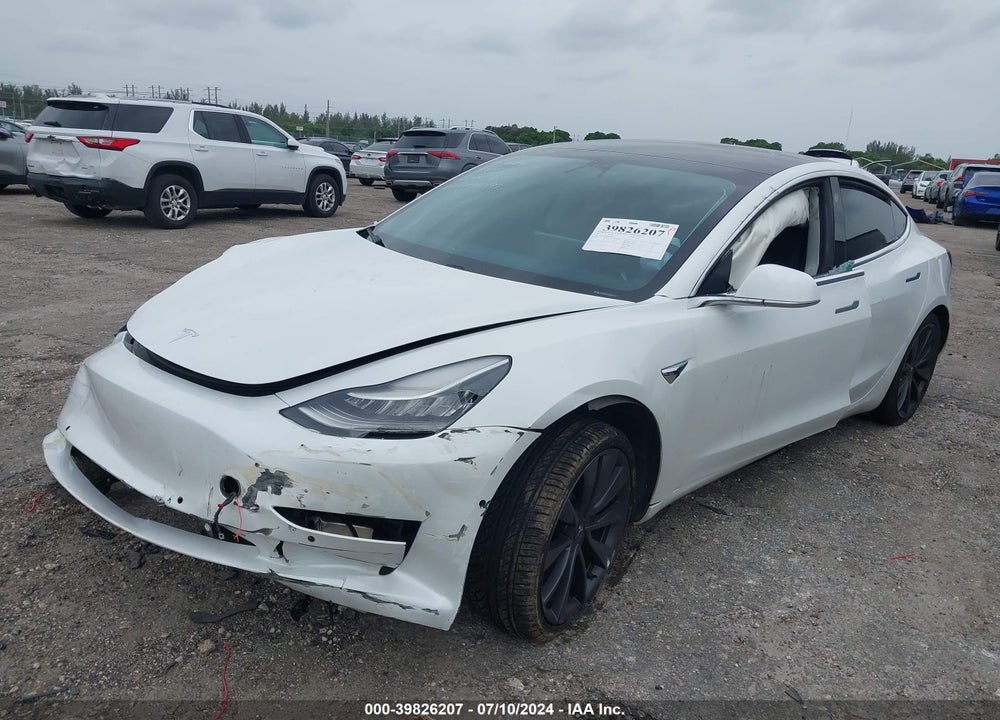 2020 TESLA MODEL 3 PERFORMANCE DUAL MOTOR ALL-WHEEL DRIVE VIN: 5YJ3E1EC8LF714097
