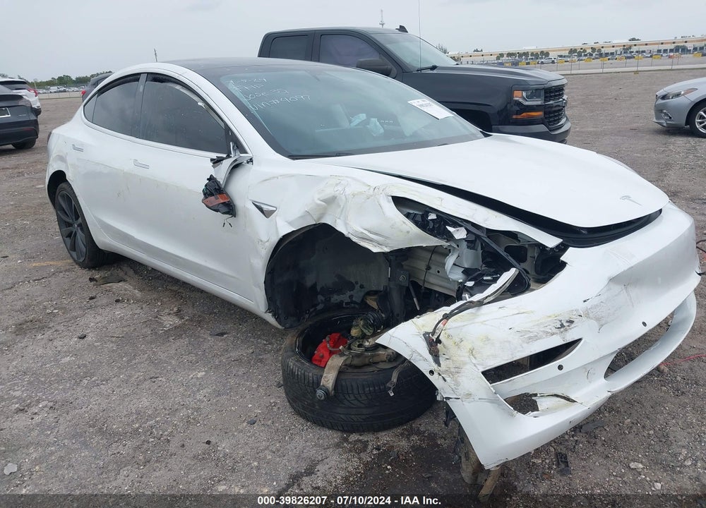 2020 TESLA MODEL 3 PERFORMANCE DUAL MOTOR ALL-WHEEL DRIVE VIN: 5YJ3E1EC8LF714097