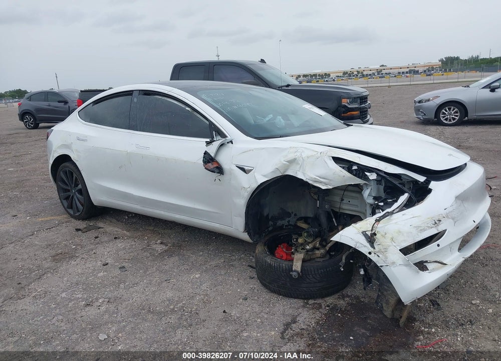 2020 TESLA MODEL 3 PERFORMANCE DUAL MOTOR ALL-WHEEL DRIVE VIN: 5YJ3E1EC8LF714097