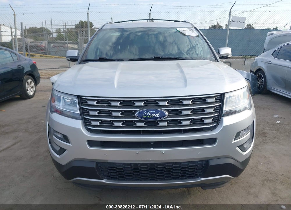 2017 FORD EXPLORER LIMITED VIN: 1FM5K7F88HGD42039