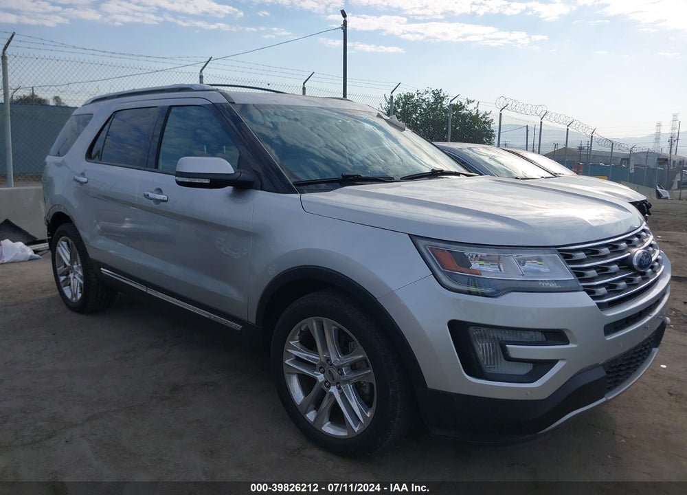 2017 FORD EXPLORER LIMITED VIN: 1FM5K7F88HGD42039