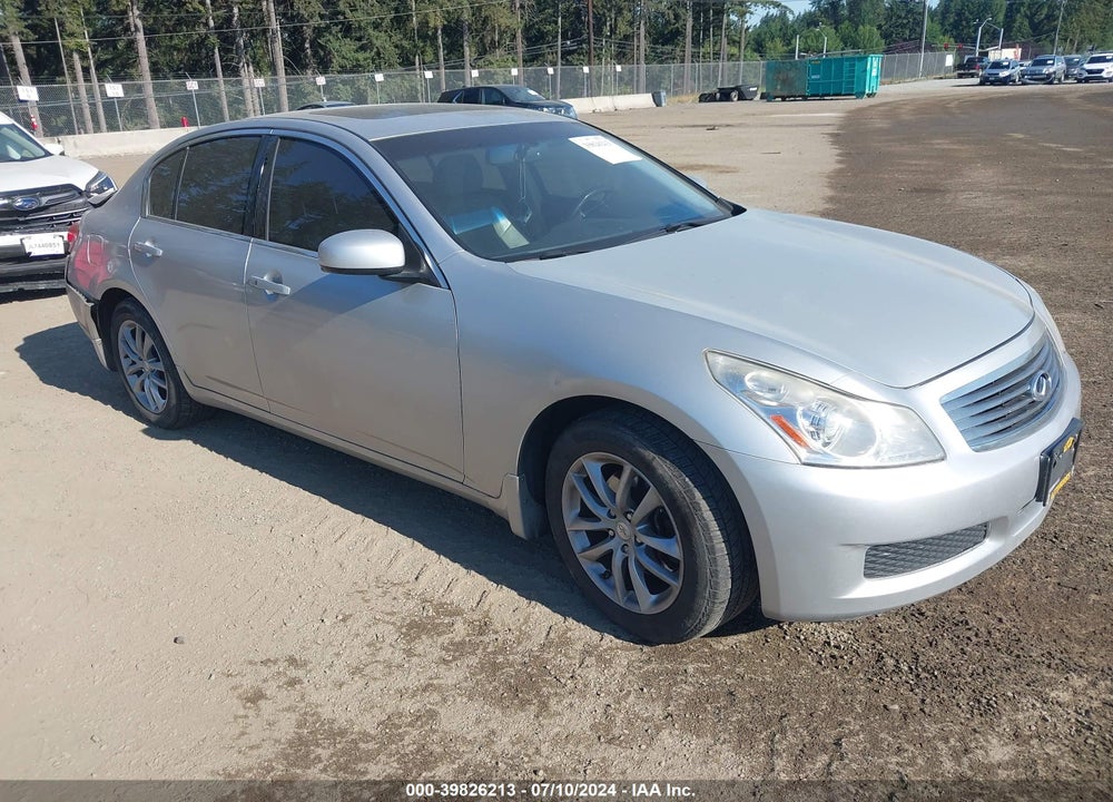 2008 INFINITI G35X VIN: JNKBV61FX8M280724
