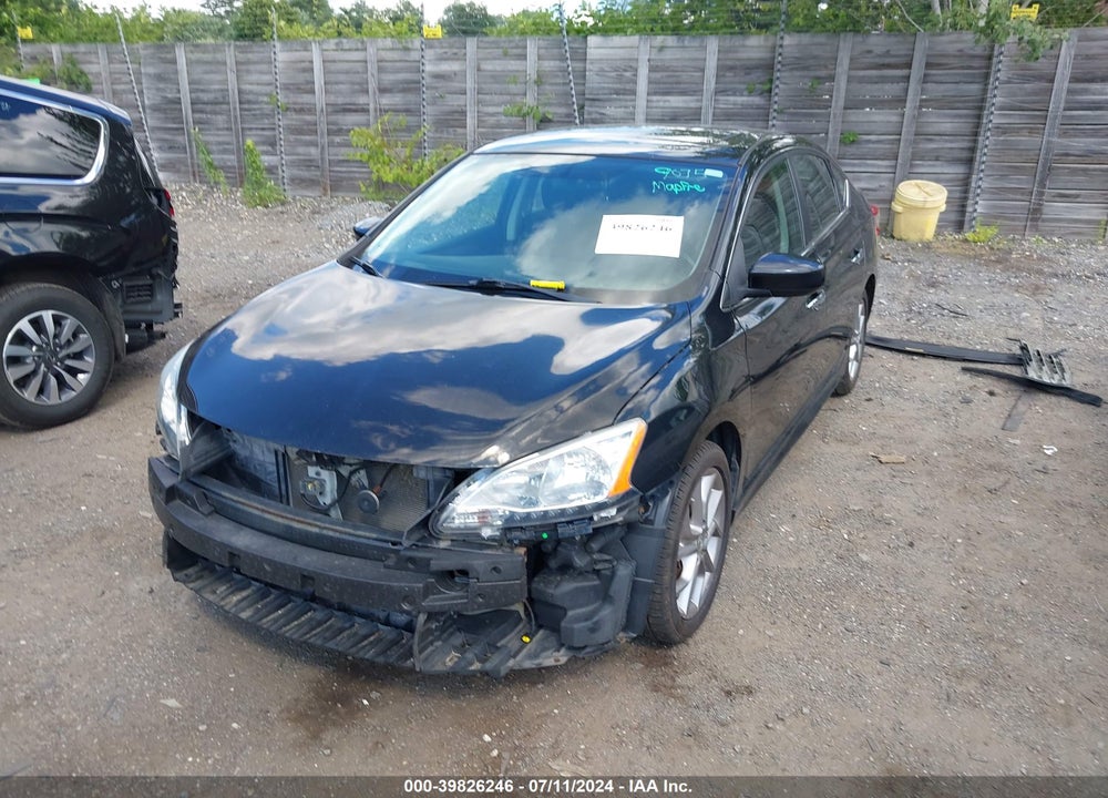 2013 NISSAN SENTRA SR VIN: 3N1AB7APXDL563636