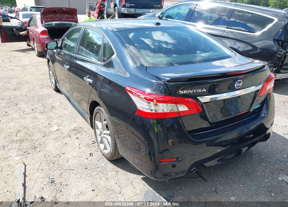 2013 NISSAN SENTRA SR VIN: 3N1AB7APXDL563636