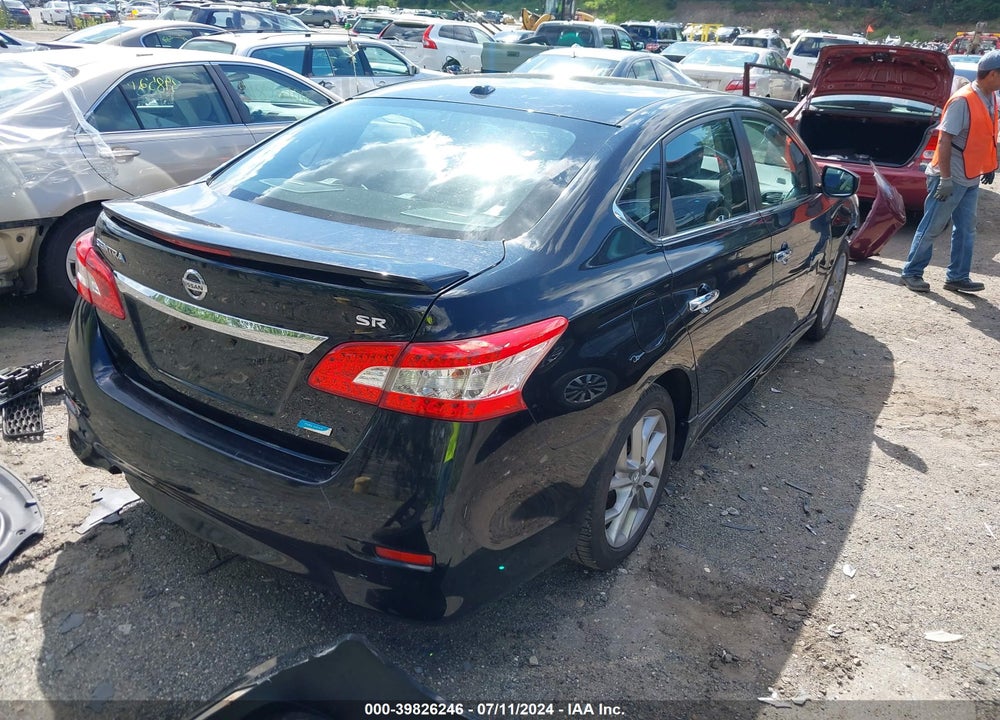 2013 NISSAN SENTRA SR VIN: 3N1AB7APXDL563636