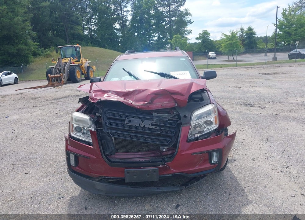 2017 GMC TERRAIN SLT VIN: 2GKFLPE32H6238646