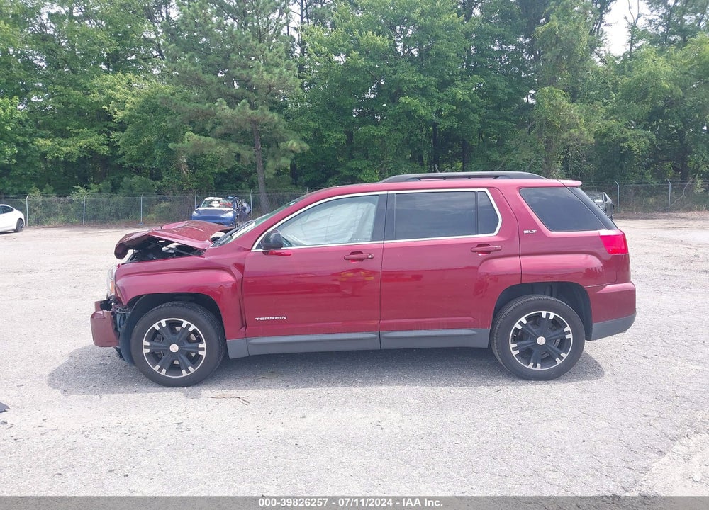 2017 GMC TERRAIN SLT VIN: 2GKFLPE32H6238646