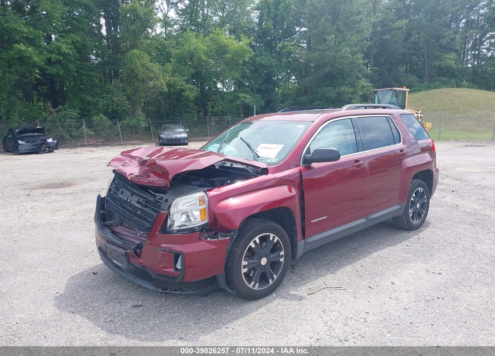 2017 GMC TERRAIN SLT VIN: 2GKFLPE32H6238646