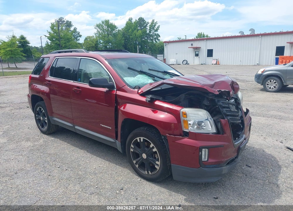2017 GMC TERRAIN SLT VIN: 2GKFLPE32H6238646