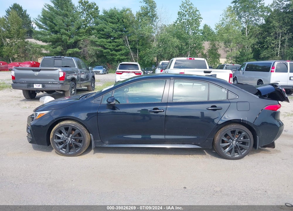 2024 TOYOTA COROLLA SE VIN: JTDS4MCE0R3522537
