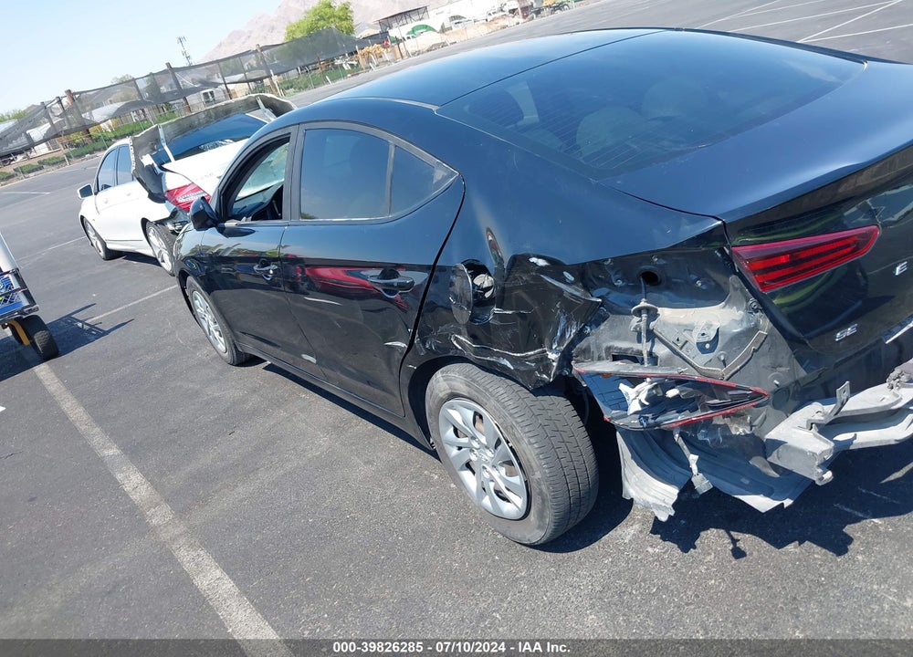 2019 HYUNDAI ELANTRA SE VIN: KMHD74LF0KU847385