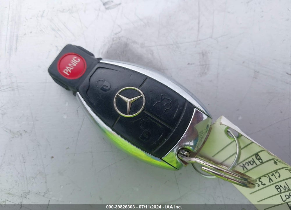 2007 MERCEDES-BENZ CLK 350 VIN: WDBTK56FX7F218405