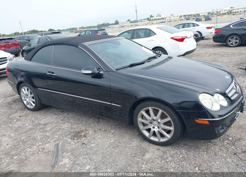 2007 MERCEDES-BENZ CLK 350 VIN: WDBTK56FX7F218405