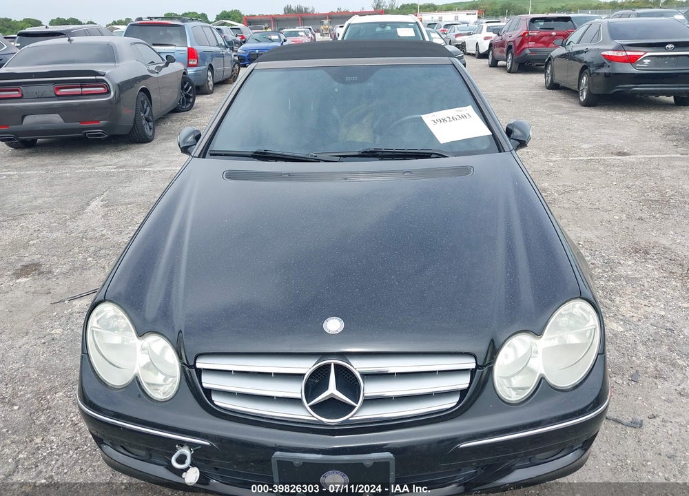 2007 MERCEDES-BENZ CLK 350 VIN: WDBTK56FX7F218405
