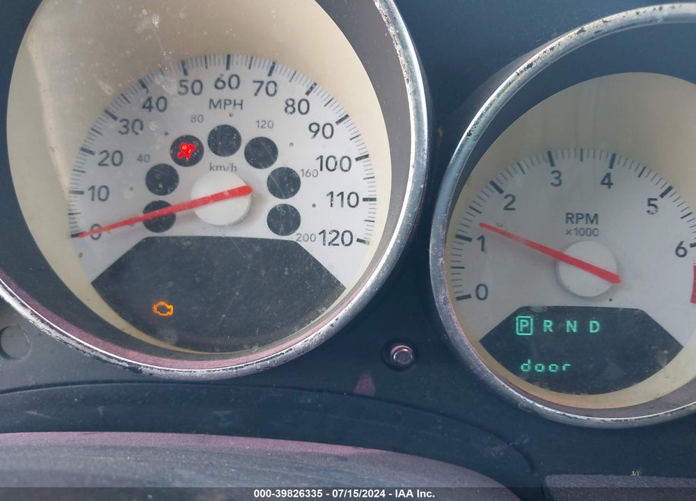 2008 DODGE CALIBER SXT VIN: 1B3HB48B58D567661
