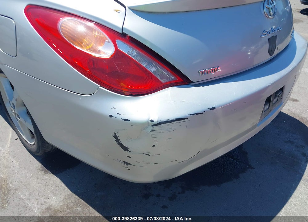 2006 TOYOTA CAMRY SOLARA SE VIN: 4T1FA38PX6U092273