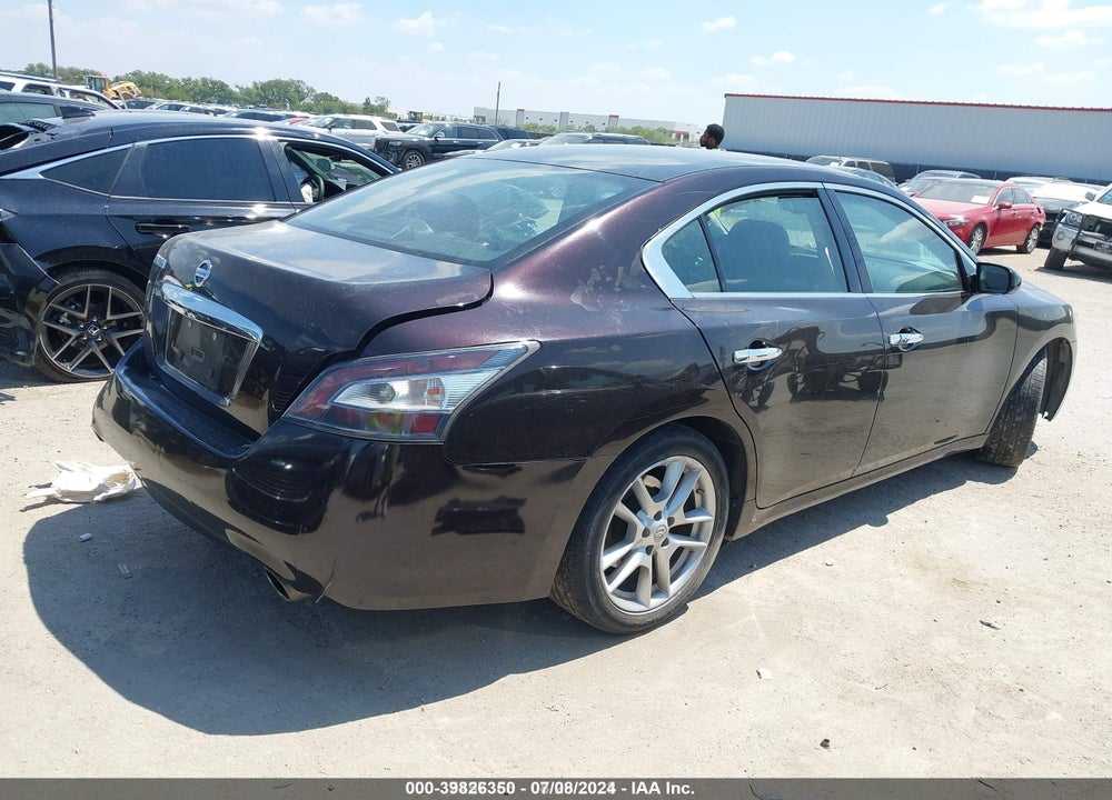 2014 NISSAN MAXIMA 3.5 S/3.5 SV VIN: 1N4AA5APXEC459655