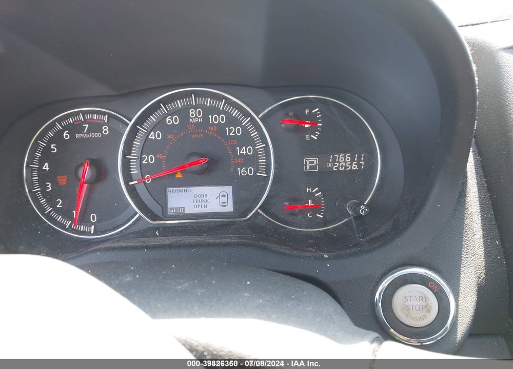 2014 NISSAN MAXIMA 3.5 S/3.5 SV VIN: 1N4AA5APXEC459655