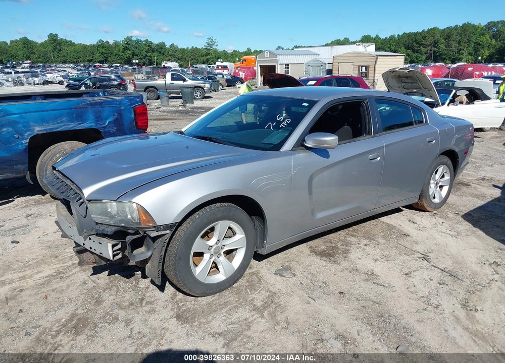 2014 DODGE CHARGER SE VIN: 2C3CDXBG8EH329458