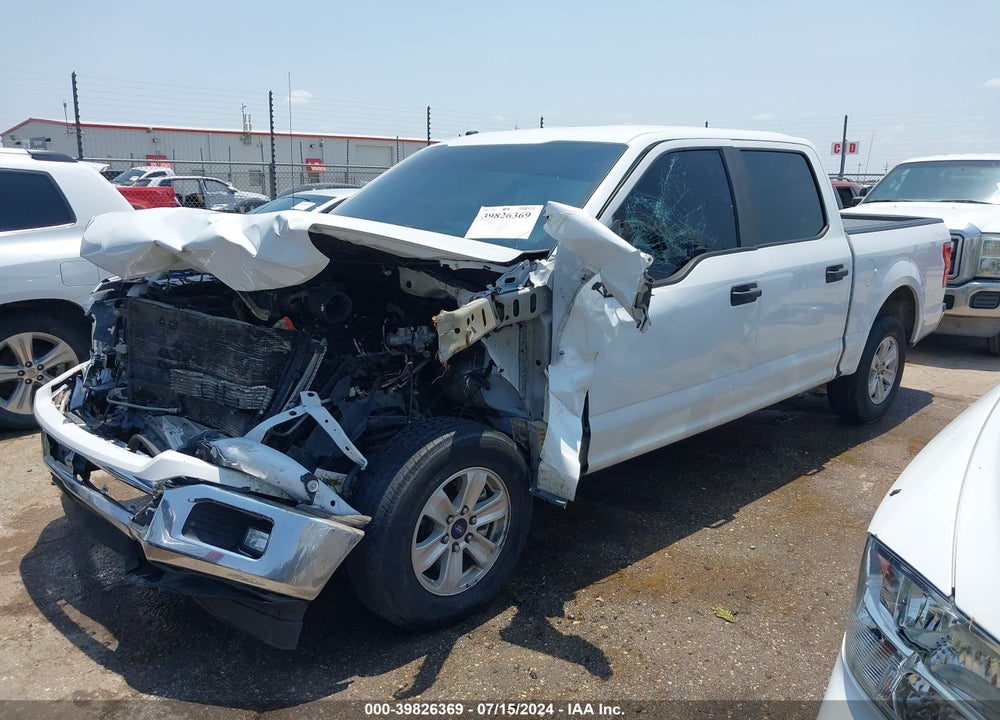 2018 FORD F-150 XL VIN: 1FTEW1CB9JFA16431