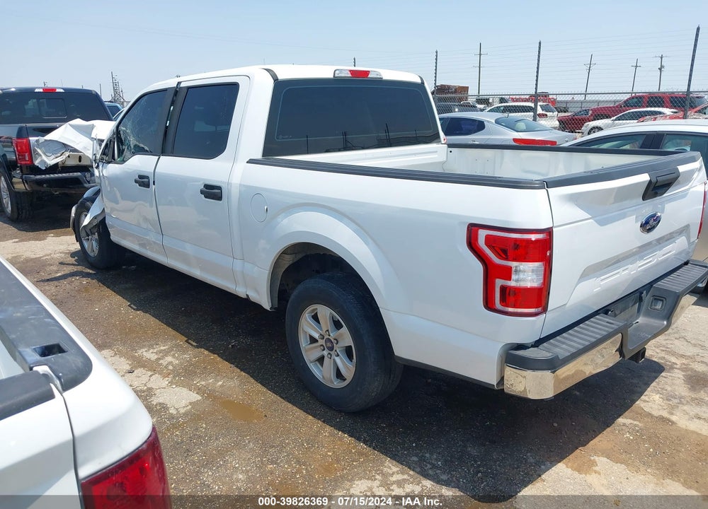 2018 FORD F-150 XL VIN: 1FTEW1CB9JFA16431