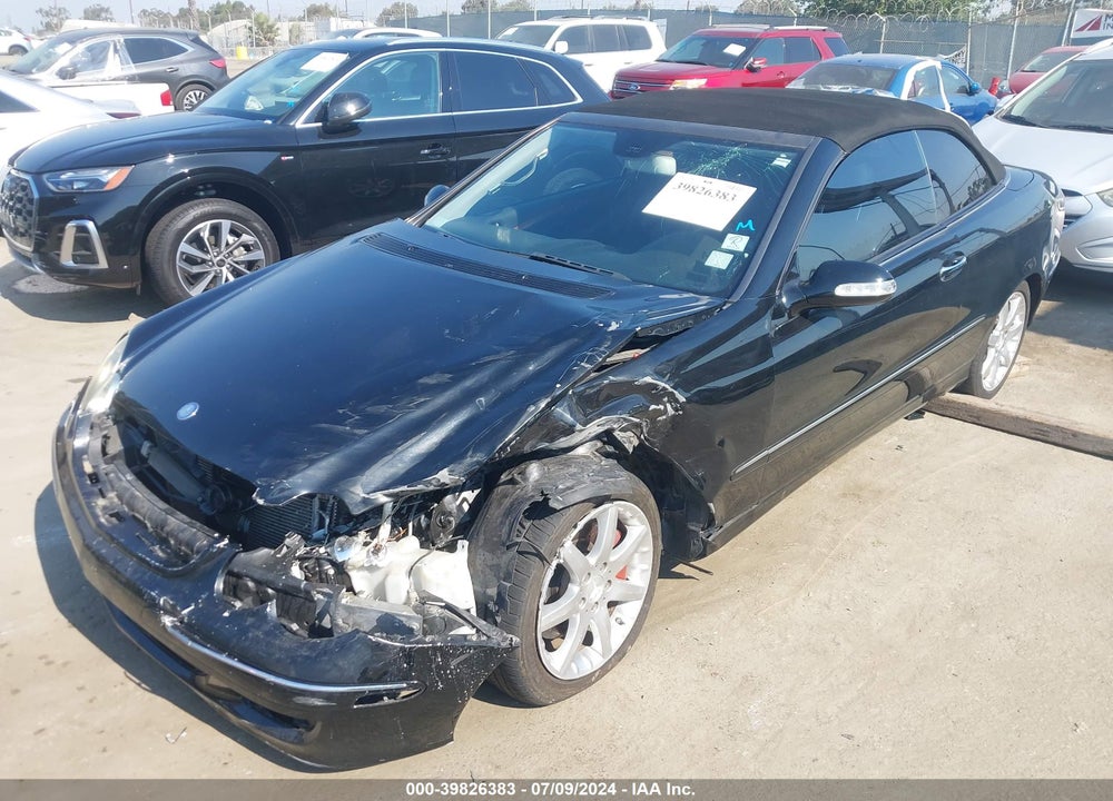 2008 MERCEDES-BENZ CLK 350 VIN: WDBTK56G78F234362