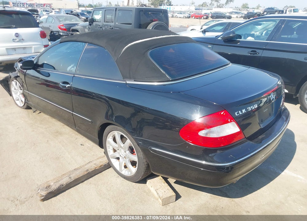 2008 MERCEDES-BENZ CLK 350 VIN: WDBTK56G78F234362